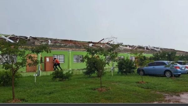 Fugaz temporal causa desastrosos en Caaguazú