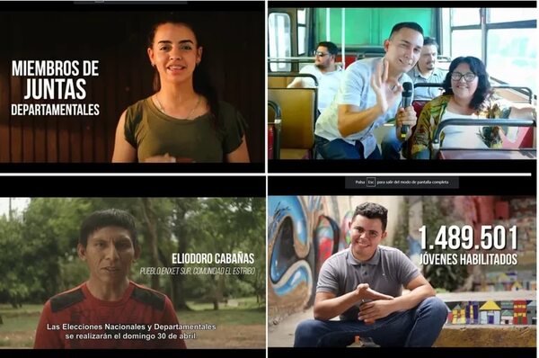 TSJE lanza campaña para instar a votar, con datos, spots e influencers - Política - ABC Color