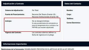 Tras publicación de ÚH, MOPC modifica anticipo, pero sigue flexibilidad