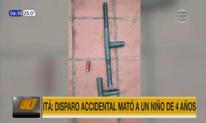 Disparo accidental mató a un niño de 4 años en Itá | Telefuturo