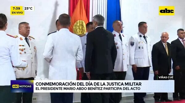 Video: actividades en Conmemoración del Día de la Justicia Militar  - ABC Noticias - ABC Color