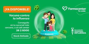 A prevenir la influenza con Farmacenter