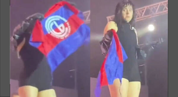 [VIDEO] La "motomami" y su insólita anécdota con la bandera de Cerro