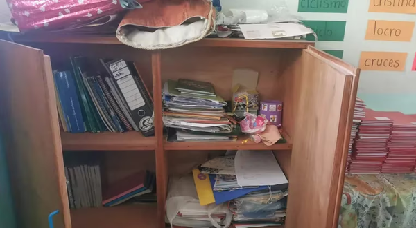 Roban escuela en Asunción: llevaron hasta la alcancía de los niños