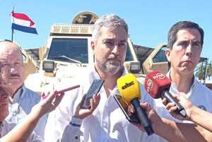 Presidente destaca histórica compra de equipos tácticos y apela a continuidad de inversiones en seguridad - .::Agencia IP::.