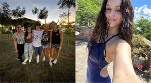 [VIDEO] ¡Rosalía y Billie Eilish se pasaron pileteando y jugando en Paraguay!
