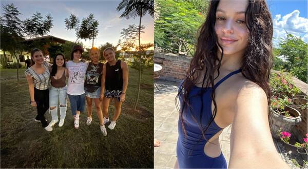 [VIDEO] ¡Rosalía y Billie Eilish se pasaron pileteando y jugando en Paraguay!
