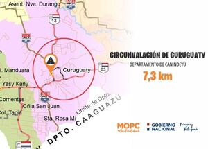 Obras de la futura circunvalación de Curuguaty arrancarán en los próximos días - .::Agencia IP::.