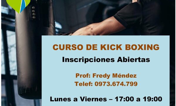 Habilitan clases de Kick Boxing Artes y Oficios de Franco