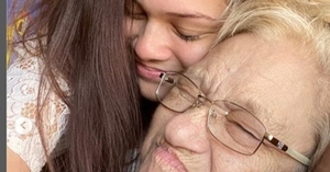 Fátima Fernández conmovió a todos con la partida de su abuelita