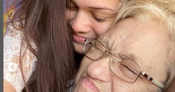 Fátima Fernández conmovió a todos con la partida de su abuelita