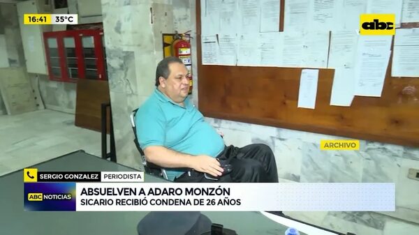 Video: Absuelven a Adaro Monzón  - ABC Noticias - ABC Color