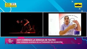 Video: Hoy comienza la semana de teatro - Ensiestados - ABC Color