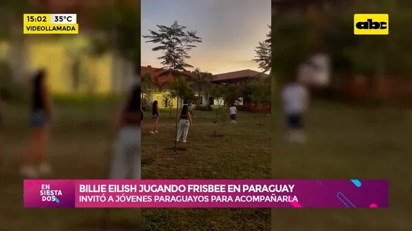 Video: Billie Eilish jugando frisbee en Paraguay - Ensiestados - ABC Color