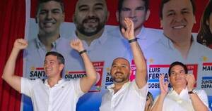La Nación / En multitudinario acto en Lambaré se destacó la unidad entre colorados y paraguayos