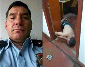 “Guardia” de la Terminal de Ómnibus oka’u y quedó dormido