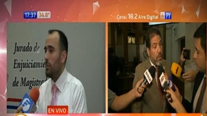 JEM solicita al Consejo de la Magistratura rever la representación de Bogarín - Noticias Paraguay