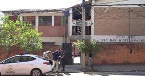 La Nación / Delincuentes robaron útiles y hasta la alcancía de los alumnos de una escuela