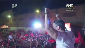 Acto de los candidatos de la ANR - SNT