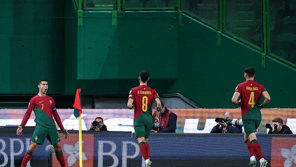 Doblete y récord de Cristiano Ronaldo en el debut camino a la Euro 2024