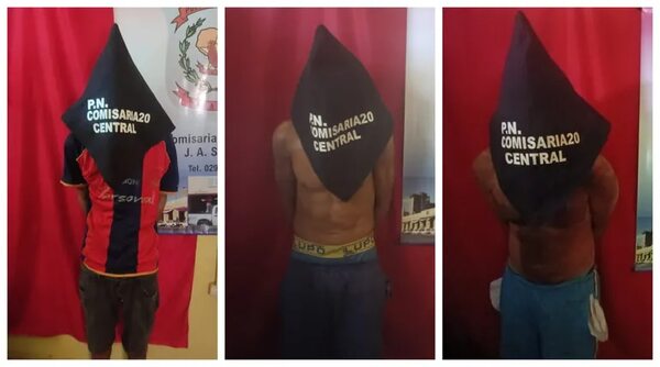 Stroessner, Chapa y Chuvito fueron aprehendidos en J. A. Saldívar - Policiales - ABC Color
