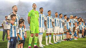 Argentina celebra la Copa del Mundo venciendo a Panamá