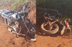 Violento choque frontal entre motociclistas deja un muerto y un herido en Minga Guazú