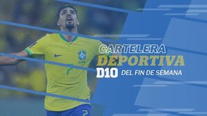 Cartelera deportiva con las selecciones como protagonistas