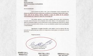 Dueña pide a SENAD intervenir Frutika ante «movimientos inusuales»