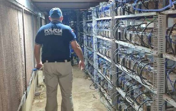 Estiman pérdida de G. 4 mil millones en minería de criptoactivos en Coronel Oviedo – Prensa 5