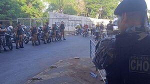 Brasil lanza operativo en la frontera con policías, perros y helicóptero