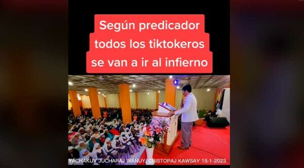 Pastor evangélico advierte que los Tiktokeros "se van a ir al infierno"