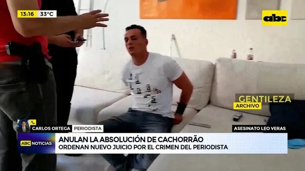 Video: Anulan la absolución de Cachorrão - ABC Noticias - ABC Color