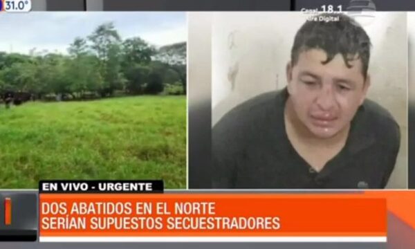 Presuntos secuestradores fueron abatidos en el norte | Telefuturo