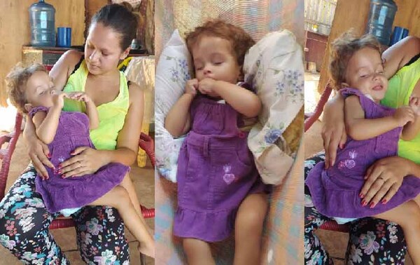 Joven madre pide ayuda para solventar gastos del tratamiento de su pequeña hija en Coronel Oviedo – Prensa 5