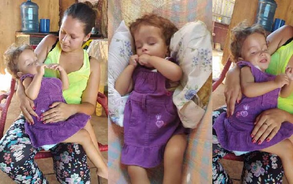 Joven madre pide ayuda para solventar gastos del tratamiento de su pequeña hija en Coronel Oviedo – Prensa 5