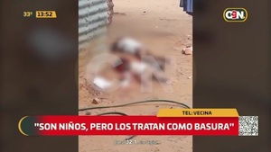 Vecinos denuncian abandono de niños en Luque - C9N