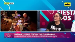 Video: Mañana llega el festival “Solo Guaranias” - Ensiestados - ABC Color