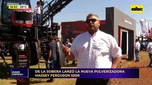 Video: De la Sobera lanzó la nueva pulverizadora Massey Ferguson 530R - Mundo empresarial - ABC Color