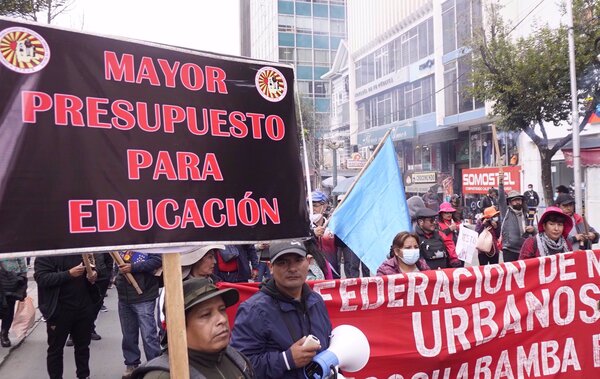Miles de maestros realizan un paro de 24 horas en Bolivia al ritmo de Shakira - MarketData