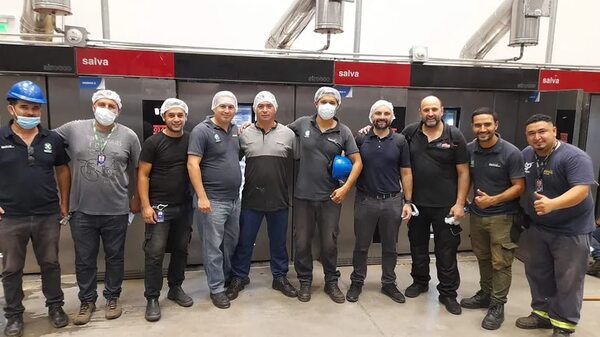 CPH recibió a técnico de Salva Industrial - Empresariales - ABC Color