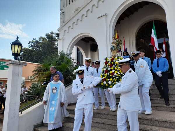 Celebran misa por el aniversario 408 de la ciudad de Encarnación