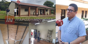 EN SAN PEDRO DEL PARANÁ SE CONCRETAN MÚLTIPLES OBRAS EN MATERIA DE EDUCACIÓN - Itapúa Noticias
