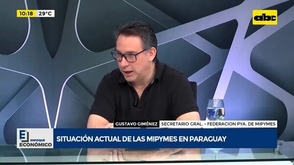 AUDIO: “Estamos todavía con el suero puesto”, dicen desde Federación Paraguaya de MiPymes - Enfoque económico - ABC Color