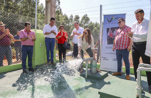 El Indert entregó títulos e inauguró sistema de agua potable en Alto Paraná - .::Agencia IP::.
