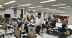 La Nación / TSJE realizó simulacro del TREP con presencia de observadores de la misión europea