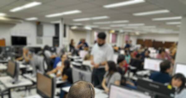 La Nación / TSJE realizó simulacro del TREP con presencia de observadores de la misión europea