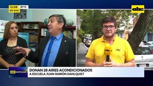 Video: EE.UU. dona 28 aires acondicionados - ABC Noticias - ABC Color
