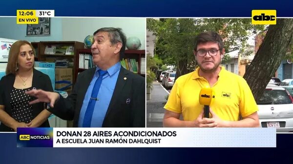Video: EE.UU. dona 28 aires acondicionados - ABC Noticias - ABC Color