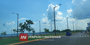 DIEGO AQUINO: “INVERTIREMOS EN REPARACIÓN E ILUMINACIÓN DE COSTANERAS” - Itapúa Noticias